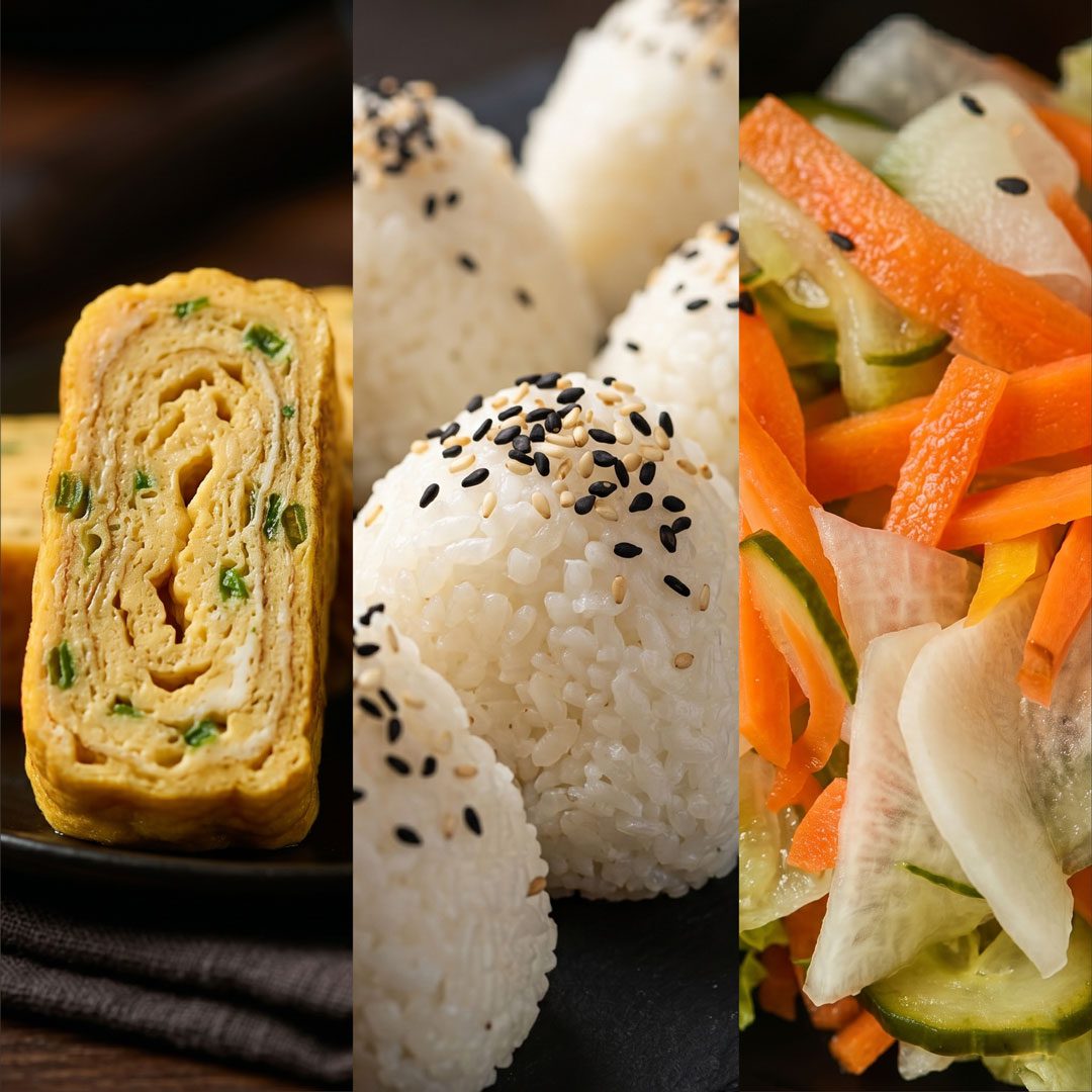 Onigiri y Acompañamientos